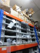 Contents of two racks to include various quantity of universal gas struts, force: NM: from 200 to