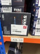 Contents of rack to include various quantities of YTT wing mirror glasses & SVAC glow plugs for