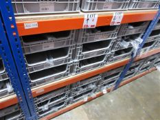 Eighteen boxes of tailgate boot gas struts for various manufacturers including Land Rover, Vauxhall,