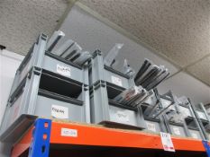 Twenty four boxes of various universal gas struts Manual Handling: Please ensure sufficient &