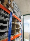 Contents of two racks to include various quantity of universal gas struts, force: NM: from 200 to