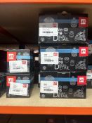 Contents of rack to include various quantities of YTT spindle carriers, shock absorber mounts,