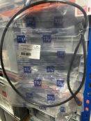 Contents of rack to include various quantities of YTT fuel pipes, turbo hoses & oil hoses for models