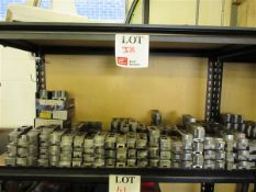 Contents of shelf to include various soft jaws