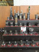 Twenty nine various machine tooling to include milling chucks & tool holders