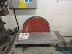 Rexton EDS-300A bench mounted disc facer, serial no. 020052 (02/2004)