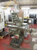 Bridgeport BR2J2 vairable speed turret milling machine S/N: 2405309765 PoWRA: A ‘point of work’ risk