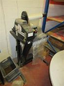 Sealed air inflatable cushioning system, model NAX-31759, 240v and mobile frame