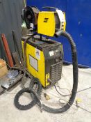 ESAB Origo Mig L405 mig welder with L304 wire feeder, serial no. 331-821-1384 Please Note this lot