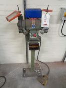 Gryphon double ended pedestal grinder Please Note this lot is located at Unit 2, Milland Road