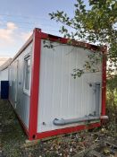20ft toilet block welfare container