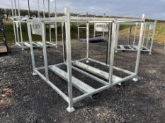3 - Galvanised steel table stillages
