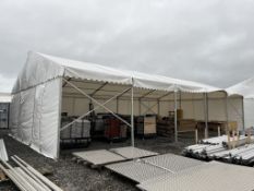 Custom Covers 9 x 15m marquee (3m bay)