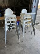 8 - IKEA INTILOP children's high chairs