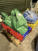 16 - Custom Covers 3m x 3m white flat cotton wall linings with 2 - 6m x 6m white cottton pagoda ro