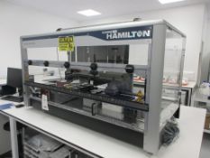 Hamilton Microlab Star M pipetting machine, ref: 1730001, serial no. 982H with Promega HSM 2.0
