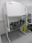 Scanlaf Mars 1200 biohazard safety cabinet Class II, serial no. 07110533 (2011), 1300 x 800mm x