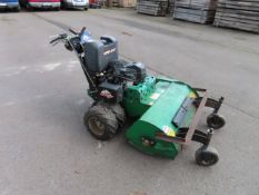 A BOBCAT WALK Behind Flail Mower, with KAWASAKI F5541V Engine.
