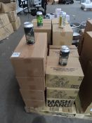 Qty of MASH GANG Low Alcoholic Beverages Including 'TO THE STARS'; 'PASS ME THE HEATER'; 'SERPIENTE'