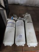 3 x Water softeners