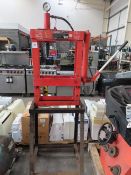 A Frame Mounted SEALEY Hydraulic Bench Press 10T Capacity 