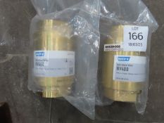 2 x WITT NV400 NON RETURN VALVES 