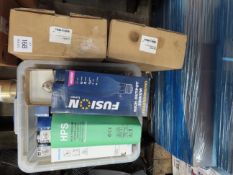 1x Box of Lamps Various Types +2 Unused LED Fittings