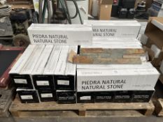 20 x Packs of PORCELANOSA GROUP 'NATURAL STONE' Wall Tiles