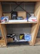 2x Shelves of Campervan/Motorhome Conversion items