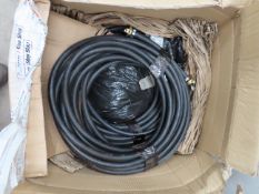 A Box of Unused Quick Release Piping/Hose.