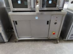 A S/Steel Cabinet on Castor Wheels.