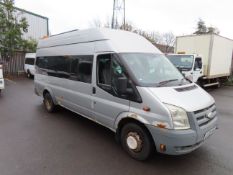 Ford Transit 115 T430 17S RWD Minibus. REG LL59 UAE.