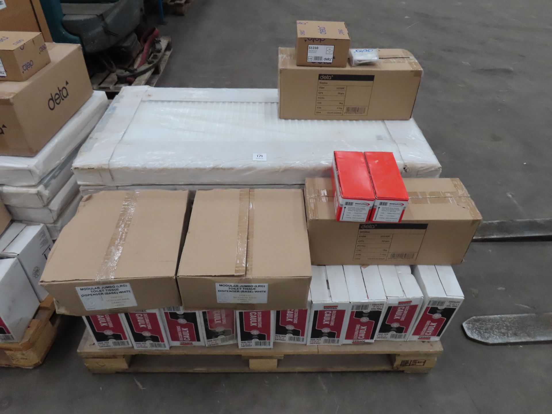 A Pallet to include miscellaneous contents.