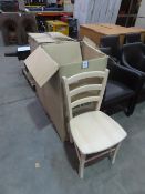 4 x matching wooden chairs