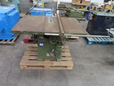 Wadkin bursgreen 12 AGS table saw