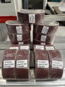 150 x Assorted grit Sanding belts - 457 x 75mm