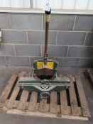 Manual corner notcher.