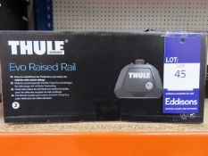Thule 710410 Evo Raised Rail Roof Rack feet