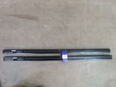 4 x Thule SquareBar Evo 135 Steel Square Bars