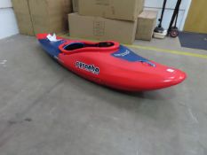 Pyrahna FireCracker 242 white water Kayak - unused