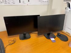 2 x Phillips 243v monitors