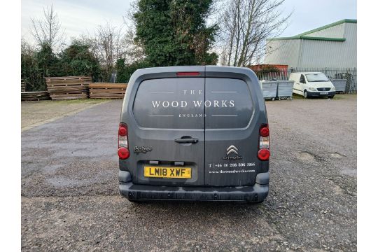 Citroen Berlingo 625 Enterprise BlueHDi 75ps Van, Registration LM18 XWF, Mileage at time of catalogu - Image 5 of 8