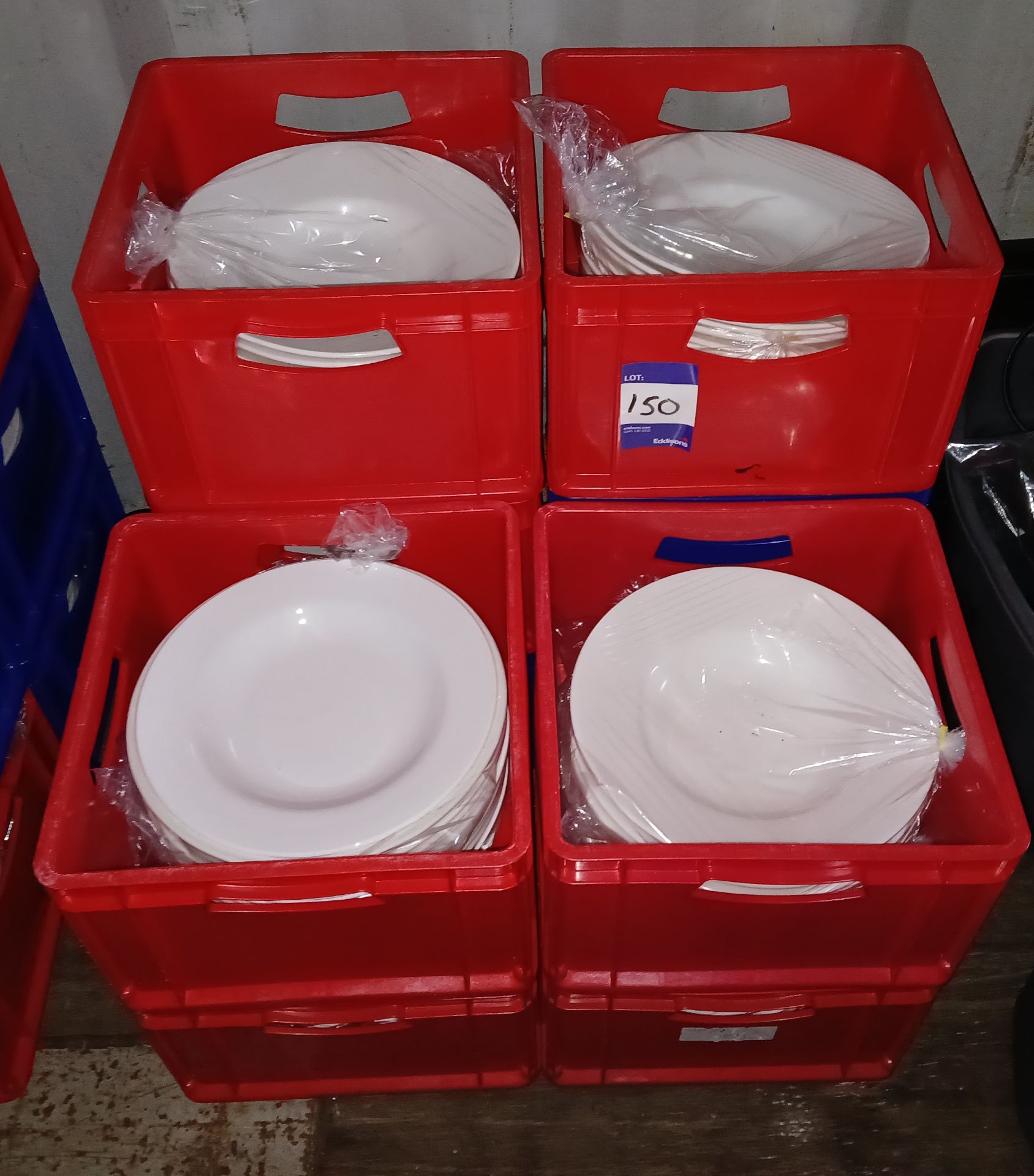 Large Quantity of Pasta Bowls, to 10 x crates