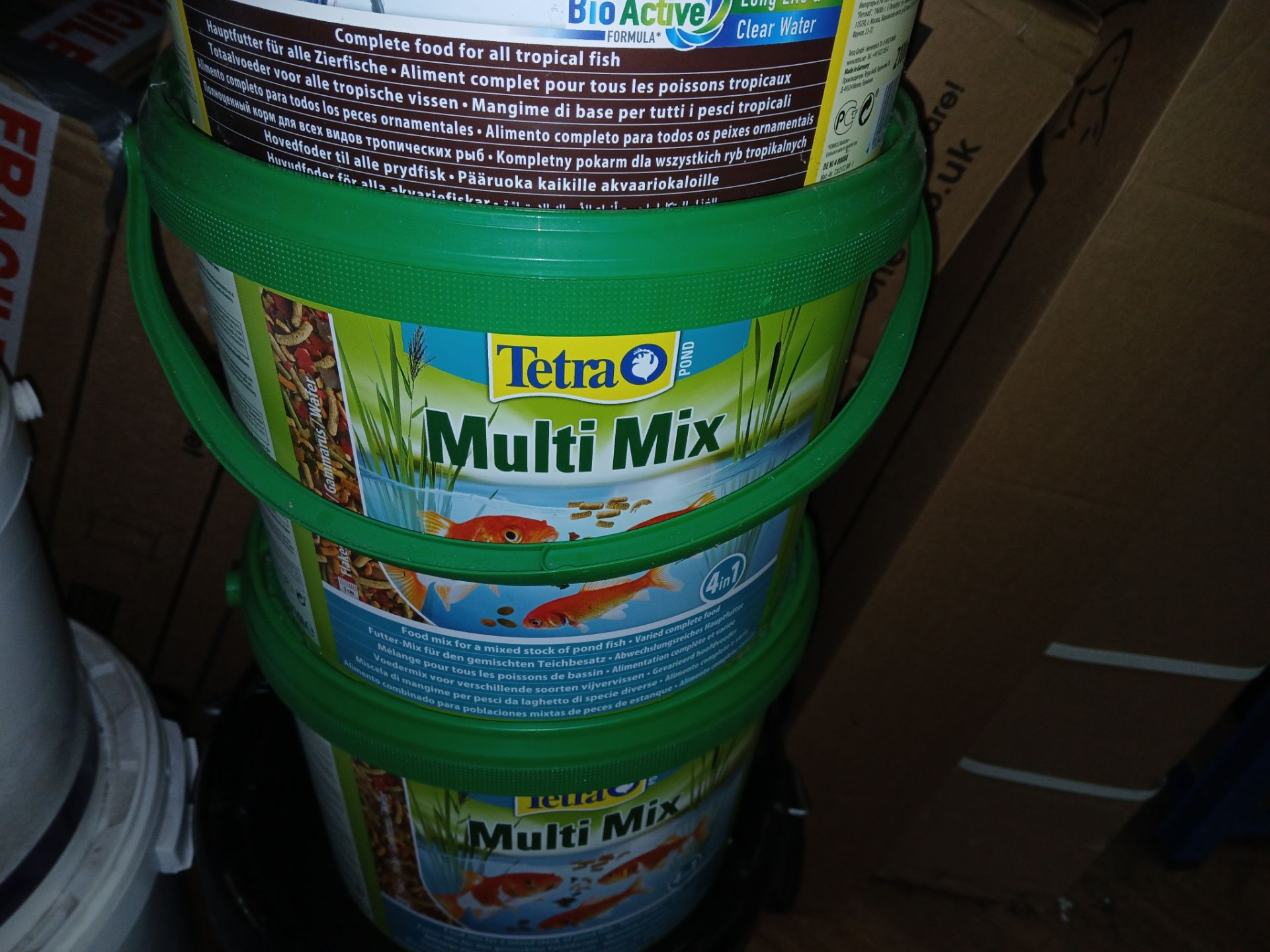 4 x Various Tubs of fish food, to include 1 x Tetra Tetra Mini Flakes, 2 x Tetra Multi Mix, and 1 - Image 3 of 5