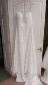 White Studio Myrtle Wedding Dress Size 20 (located at 28 St. John’s Street, Devizes SN10 1BN)