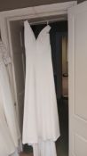 Freda Bennet Nestun Wedding Dress Size 16 (located at 28 St. John’s Street, Devizes SN10 1BN)