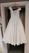 Loulou Belinda Wedding Dress Size 12 (located at 28 St. John’s Street, Devizes SN10 1BN)
