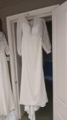 Freda Bennet Brixton Wedding Dress Size 14 (located at 28 St. John’s Street, Devizes SN10 1BN)