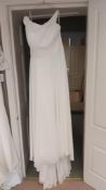 White Studio Camrya Wedding Dress Size 22 (located at 28 St. John’s Street, Devizes SN10 1BN)