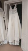 Freda Bennet Rosemary Wedding Dress Size 16 (located at 28 St. John’s Street, Devizes SN10 1BN)